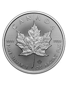 2024 1 oz Canadian Silver Maple Leaf Coin BU