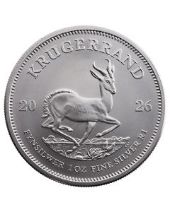 2026 1 oz South African Silver Krugerrand Coin BU