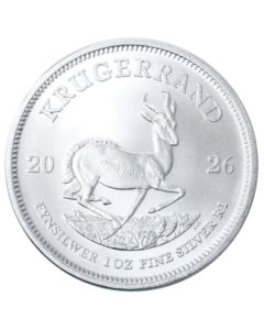 2026 1 oz South African Silver Krugerrand Coin BU