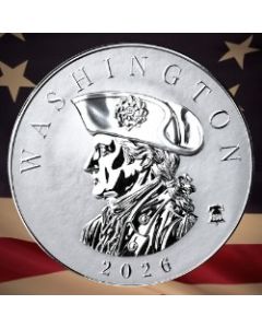 2026 5 oz Washington Silver Coin - Commander Series