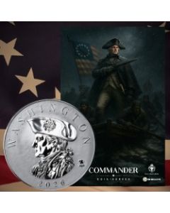 Poster Bundle - 2026 5 oz Washington Silver Coin - Commander Series