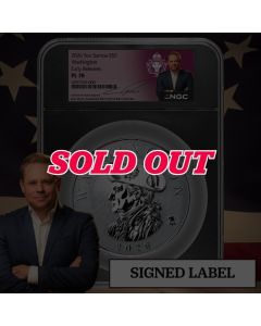 Josh Phair - 2026 NGC PL-70 5 oz Washington Silver Coin - Commander Series - Signed Label Josh Phair - 2026 NGC PL-70 5 oz Washington Silver Coin - Commander Series - Signed Label