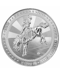 5 oz Scottsdale Mint Cowboy Silver Round