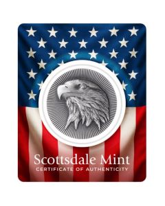 1 oz Scottsdale Silver Eagle Stacker Antique Round