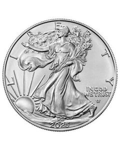 2025 1 oz American Silver Eagle Coin BU