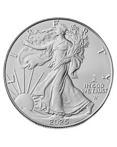 2025-(P) Eagle Privy 1 oz American Silver Eagle Coin BU