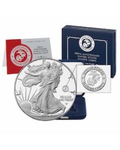 2025-P US Marine Corps Privy 1 oz American Silver Eagle Proof Coin
