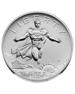 2025 2.5 oz US Superman&trade; Silver Medal