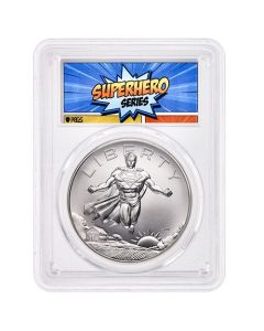 2025 PCGS MS-69 First Day of Issue 1 oz US Superman™ Silver Medal 2025 PCGS MS-69 First Day of Issue 1 oz US Superman™ Silver Medal