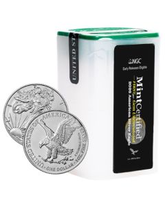 2026 Silver Eagle NGC & SD Bullion MintCertified™ FIRST30 | Sealed Tube of 20 Coins