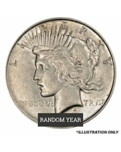 1922-1935 Peace Silver Dollar - AU