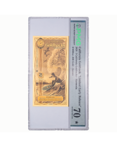 PMG-70 Limited Early Release Gold Aurum 24K California 3 Goldback Note