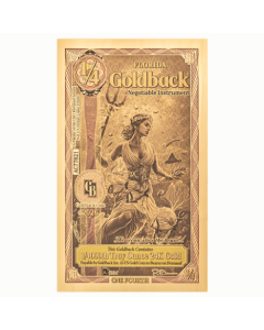 Gold Aurum Florida 1/4 Goldback Note (24K)