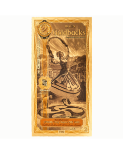 Gold Aurum 24k Idaho 2 Goldback Note 