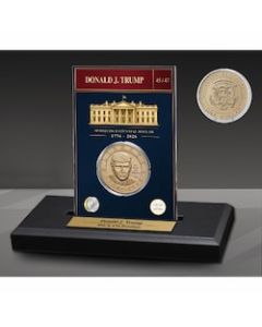 2026-P US President Donald Trump Dollar - Presidential Card Display Stand
