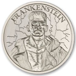1 oz Frankenstein Silver Round 1 oz Frankenstein Silver Round