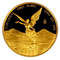2019 1/20 oz Mexican Gold Libertad Coin (Proof)