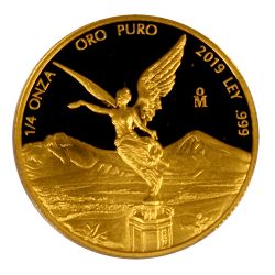 2019 1/4 oz Mexican Gold Libertad Coin (Proof)