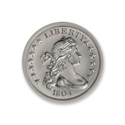 2 oz 1804 Dollar Tribute Silver Round