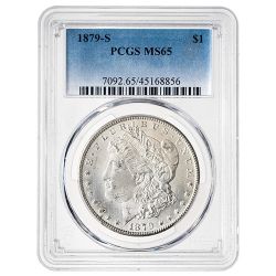 1879-S PCGS MS-65 Morgan Silver Dollar Coin