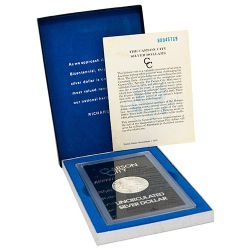 1880-CC Morgan Silver Dollar Coin - BU - GSA w/Box & COA