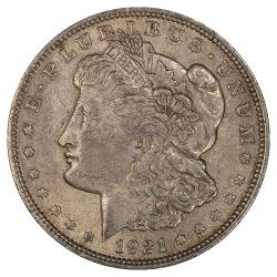 VG+ Morgan Silver Dollars 1921