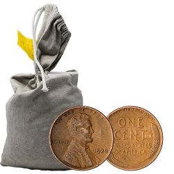 1930-1939 Wheat Cent 5,000-Count Bag
