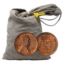 1940-1958 Wheat Cent 5,000-Count Bag