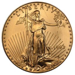 1993 1 oz American Gold Eagle Coin BU