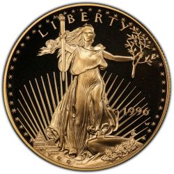 1996 1 oz American Gold Eagle Proof Coin