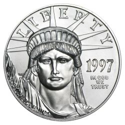 1997 1 oz Platinum American Eagle Coin- First Year of Issue