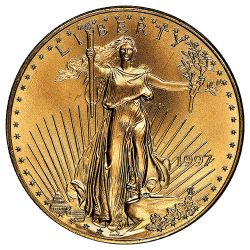 1997 1 oz American Gold Eagle Coin BU