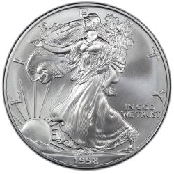 1998 American Silver Eagle Coin