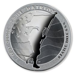 2021 1 oz True Patriot Silver Round