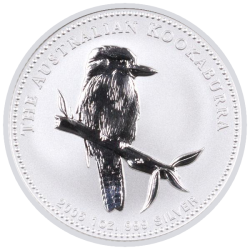 2005 1 oz Australian Kookaburra Silver Coin