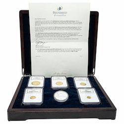2008 NGC MS-69 Chinese Gold Panda Coin 6-Coin Set with Box and COA