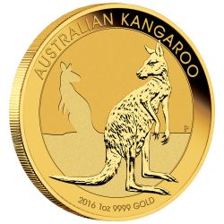 2016 1 oz Australian Gold Kangaroo Coin