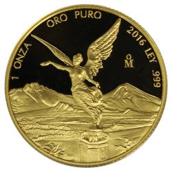 2016 Mexican Gold Libertad Proof Coin 1 oz