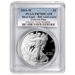 2016-W PCGS PR-70 American Silver Eagle Proof