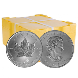 2016 Canadian Silver Maple Monster Box | 500 1 oz Coins
