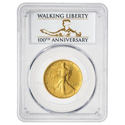 2016-W PCGS SP-70 1/2 oz Walking Liberty Half Dollar Gold Coin