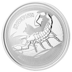 2017 Republic of Chad Deathstalker Scorpion Silver Coin 1 oz