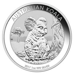 2017 1 oz Australian Perth Mint Koala Silver Coin