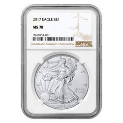 2017 NGC MS-70 American Silver Eagle Coin