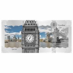 2017 Cook Islands 5 Gram Silver Banknote (London Skyline Dollar)