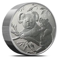 2018 10 oz Perth Mint Piedfort Koala Silver Coin  - Next Generation Series