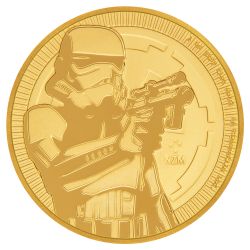 2018 Star Wars Niue Stormtrooper Gold Coin 1 oz