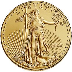 2018 1 oz PCGS MS-70 First Strike Gold American Eagle