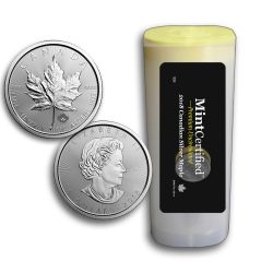 2018 Canadian Silver Maple Leaf Tube | MintCertified™