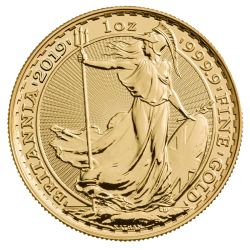 2019 Gold Britannia Coin BU 1 oz